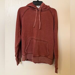 GAP Men's Hoodie Washed Red